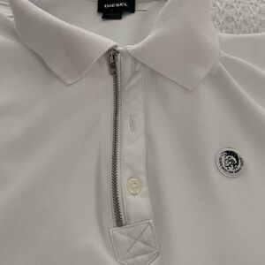 DIESEL White T Harry Polo
